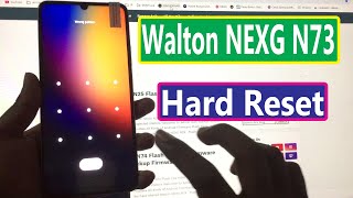 Walton NEXG N73 Hard Reset Walton NEXG N73 Forgot Password [upl. by Ainig]