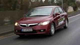 Honda Civic Hybrid roadtest [upl. by Namilus]