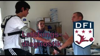 Leistungsdiagnostik eines DFI Schülers am Hermann Buhl Trainings und Leistungszentrum [upl. by Conger183]