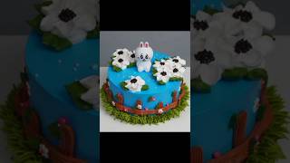 Simple cake design cakedecoration shortsfeed shortvideo shortsviral shorts shortsyoutube [upl. by Ardnuasal]