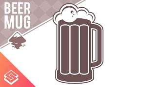 Inkscape Tutorial Create A Beer Mug [upl. by Jody]