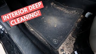 HEAVILY Soiled Carpet  5 HOUR Interior DEEP Cleaning  Interior Car Cleaning Guide [upl. by Worl]