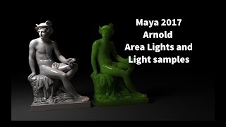 Arnold Skydome Light in Maya 2017 [upl. by Nylcoj]