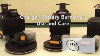 Charger Battery Burnisher Use and Care 2016 [upl. by Tigdirb]