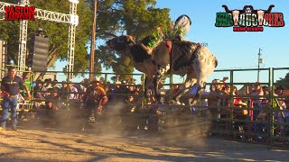 ¡Jaripeyazo Jinetazos vs RANCHO LOS DESTRUCTORES en California USA 2024  Jaripeo en King City [upl. by Kciredes]