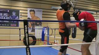 2016 03 Evgeny Orlov vs Johann Duhaupas SPARRING [upl. by Zaob999]