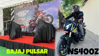 Bajaj Pulsar NS400Z LAUNCH Event  Bike REVIEW 😍 [upl. by Adebayo]