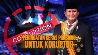 Peringatan Keras Prabowo Untuk Koruptor  Kabar Petang tvOne [upl. by Gautier]