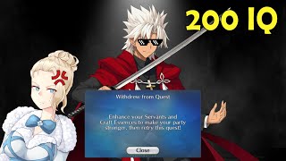 Amakusa Shirou 200 IQ PLAY  Rage Quit Moment FGO NA [upl. by Betsey]