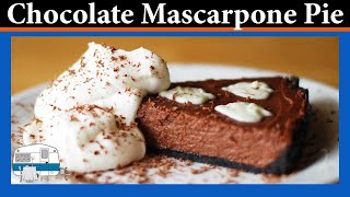 How to make a Chocolate Mascarpone Pie [upl. by Ainahs]