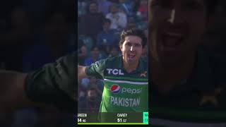 Mohammad Wasim Jr Takes 3 Wickets Against Australia PAKvAUS SportsCentral Shorts PCB MM2K [upl. by Siloam]