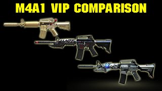 CrossFire VN  M4A1 VIPs comparison [upl. by Silverman]