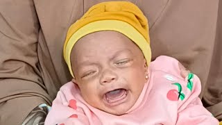 Crying The Best Video Funny Baby Ear Piercing Cute Baby Laughing Sad [upl. by Nollahp]