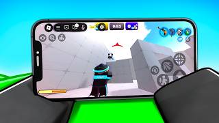 I tried MOBILE in Roblox Rivals for the first time [upl. by Aihn]