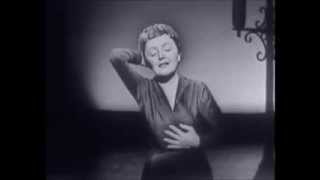 Edith Piaf  lHymne A LAmour  interview par Dolores Gray 1951 et 1955 [upl. by Dirrej279]