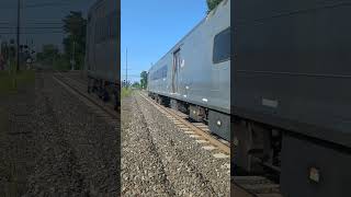 train 1650 departs wood ridge with 4109 trailing [upl. by Kcirttap815]