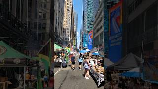 NYC Street Food Festival  A Culinary Adventure in New York  travel [upl. by Izzy]