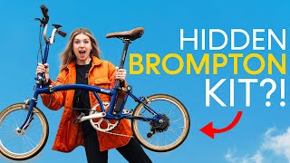 This new Brompton Ebike Conversion kit is TINY [upl. by Noonan]