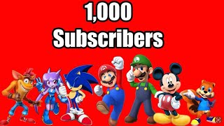 MarioFan268 1000 Subscribers Special [upl. by Heffron]