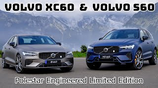 Volvo XC60 amp Volvo S60 PluginHybrid Polestar Engineered Limited Edition  details preview [upl. by Teemus]