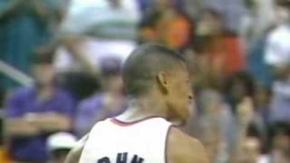 Kevin Johnson posterize Olajuwon 1994 WCSF G4 [upl. by Skill]