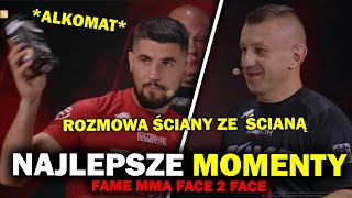 DON KASJO VS ADAMEK  ROZMOWA ŚCIANY ZE ŚCIANĄ  NAJLEPSZE MOMENTY FAME MMA FACE 2 FACE [upl. by Teece]