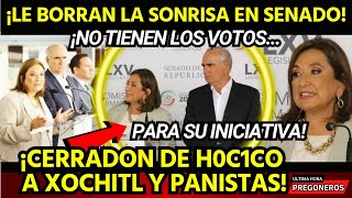 ¡LE BORRAN LA SONRISA REPORTERO LE AMARGA SU REGRESO NO TIENEN LOS VOTOS PARA SU INICIATIVA [upl. by Dustie]