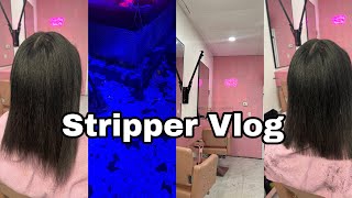 YOU WANT BELIEVE WHAT HAPPENED 4 DAY STRIPPER VLOG TRYING MY BEST TO PUSH THROUGH MONEY COUNT [upl. by Archibold]