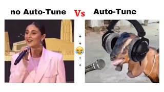 no AutoTune vs AutoTune  Funny Versus [upl. by Htomit]