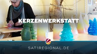 Kerzen selber gießen in der Kerzenwerkstatt in Neumünster [upl. by Einaej]