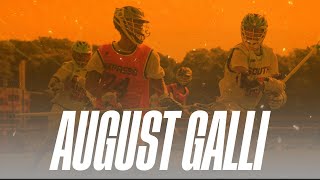 August Galli Class of 2027 2024 Summer Lacrosse Highlights [upl. by Yelda667]