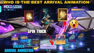 New Moco Store Event Free Fire  New Arrival Animation Emote  Moco Store Event Spin Trick [upl. by Burg]