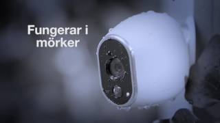 Övervakningskamera Netgear Arlo HD  komplett övervakningssystem [upl. by Alys]