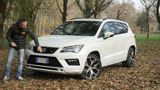 Tecnologia Seat scopriamola su Ateca FR con Andrea Galeazzi [upl. by Pool261]