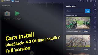 BlueStacks 42 Offline Installer [upl. by Euqininod807]