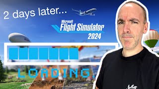 Microsoft Flight LOADING Simulator 2024 [upl. by Aryas]