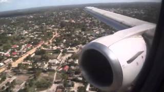 Landing at Julius Nyerere Airport  Dar Es Salaam [upl. by Ahsineb976]