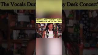 Willow Smith on Tiny Desk was NOT Expected 🥶😓🤯 [upl. by Emery]