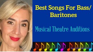 Best BassBaritone Songs Great for Musical Theatre Auditions [upl. by Nalyad480]