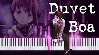 Boa  Duvet  Piano [upl. by Adlecirg165]