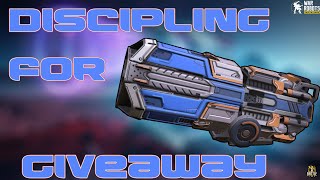 Discipling Giveaway for 7 winners WRwinDiscipline warrobots warrobot [upl. by Nnylaf]