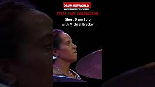 Terri Lyne Carrington S H O R T Drum Solo with Michael Brecker [upl. by Biron812]