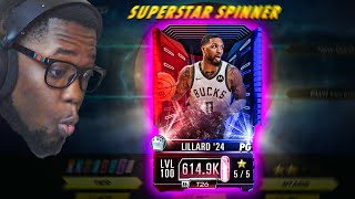 NBA 2K Mobile GOLDEN WEEK SUPERSTAR SPINNER [upl. by Evelina]