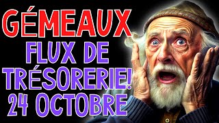 💥♊GÉMEAUX HOROSCOPE POUR DEMAIN 24 OCTOBRE HOROSCOPE POUR AUJOURDHUI POUR LES JUMEAUX [upl. by Nivled]