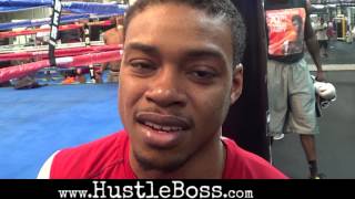 Errol Spence Jr speaks on sparring in Las Vegas Saul Alvarezs big victory and more [upl. by Mosira]