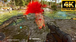 FAR CRY 6 All Mythical Animal Boss Fights amp Locations 4K ULTRA HD [upl. by Htnamas]