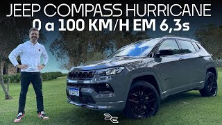 Um Compass VOADOR por R 267k Chegada do motor Hurricane de 272 cv INJETA ÂNIMO no SUV da Jeep [upl. by Gnil233]