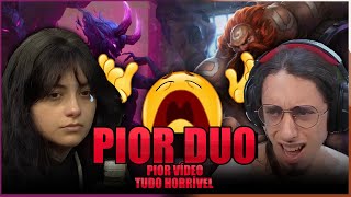 PIOR DUO PIOR EDIÇÃO PIOR VIDEO [upl. by Nahtan24]