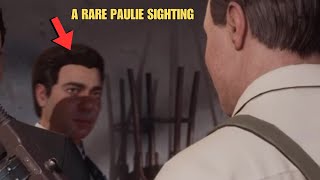 A RARE PAULIE SIGHTING INDEED  MAFIA DEFINITIEVE EDITION [upl. by Erlewine]