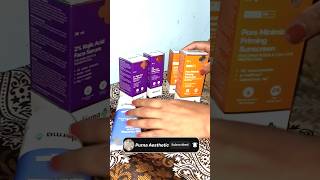 Derma new launch 🤗suncreen powder 🌹🎁unboxing derma newproductalert shorts [upl. by Mudenihc]